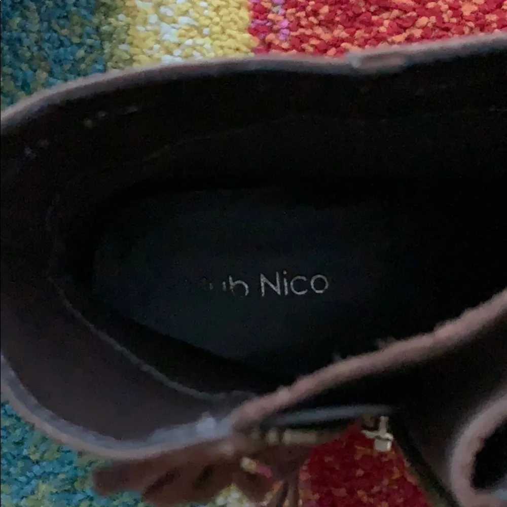 ANTHROPOLOGIE Klub Nico Brown Leather Fringe Boots - Image 7