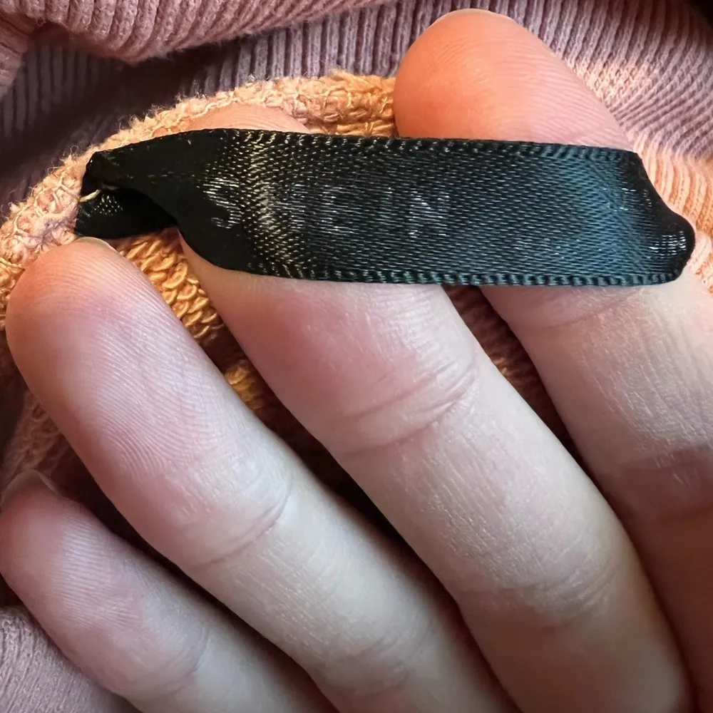 SHEIN women’s pink turtle neck hoodie size small - Image 3