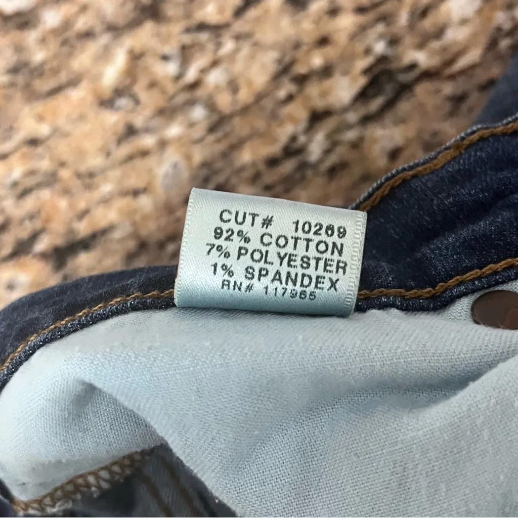 J Brand Low Rise Skinny Jeans Women’s Size 29 Dark Wash Stretch Denim Y2K Preppy - Image 6