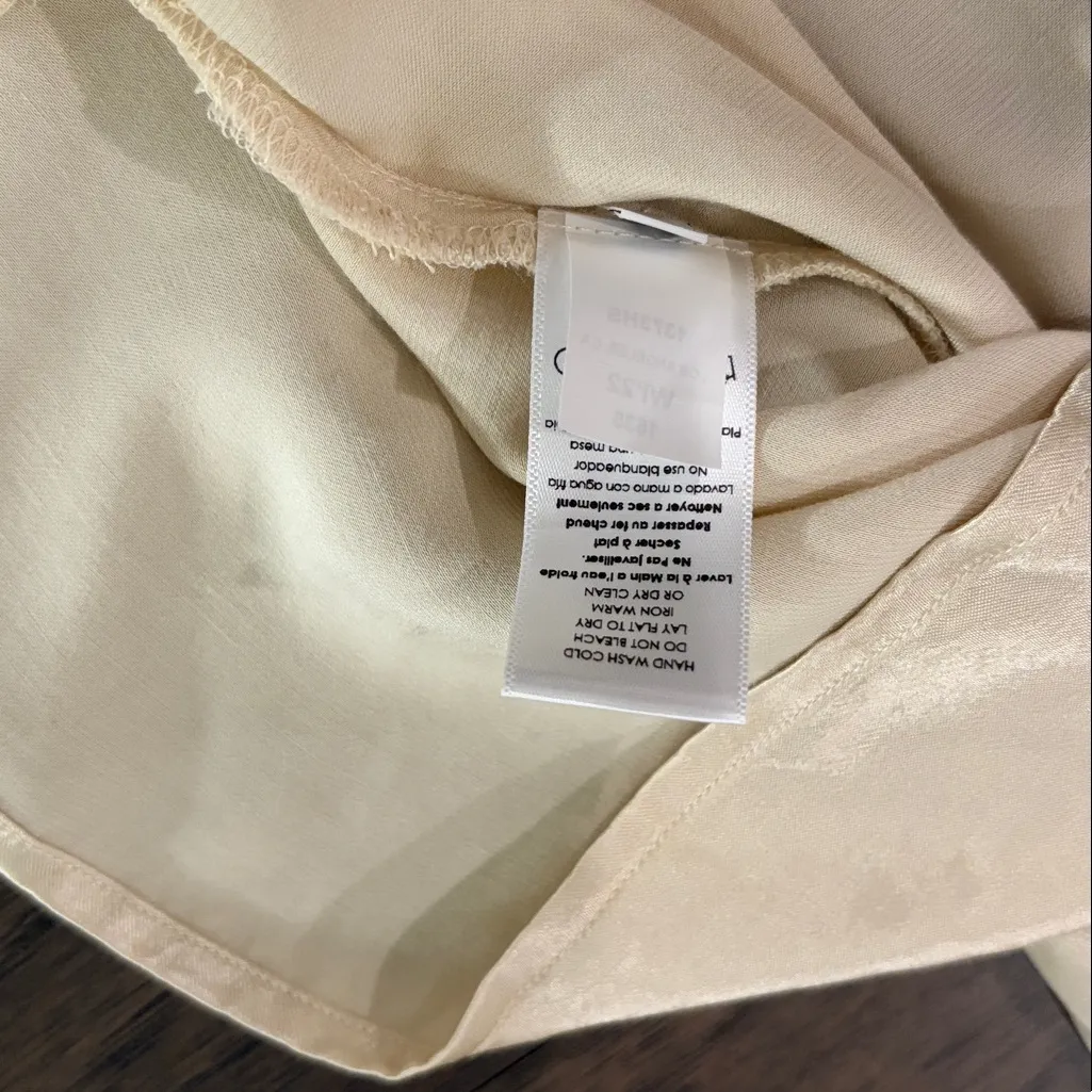 New with Tags Nation Ltd Anne Feminine Turtleneck in White Chocolate Sz M - Image 13