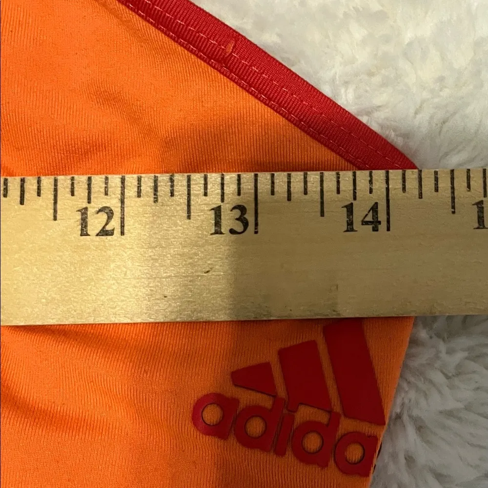 Adidas orange sports bra measurements in pictures - Image 4