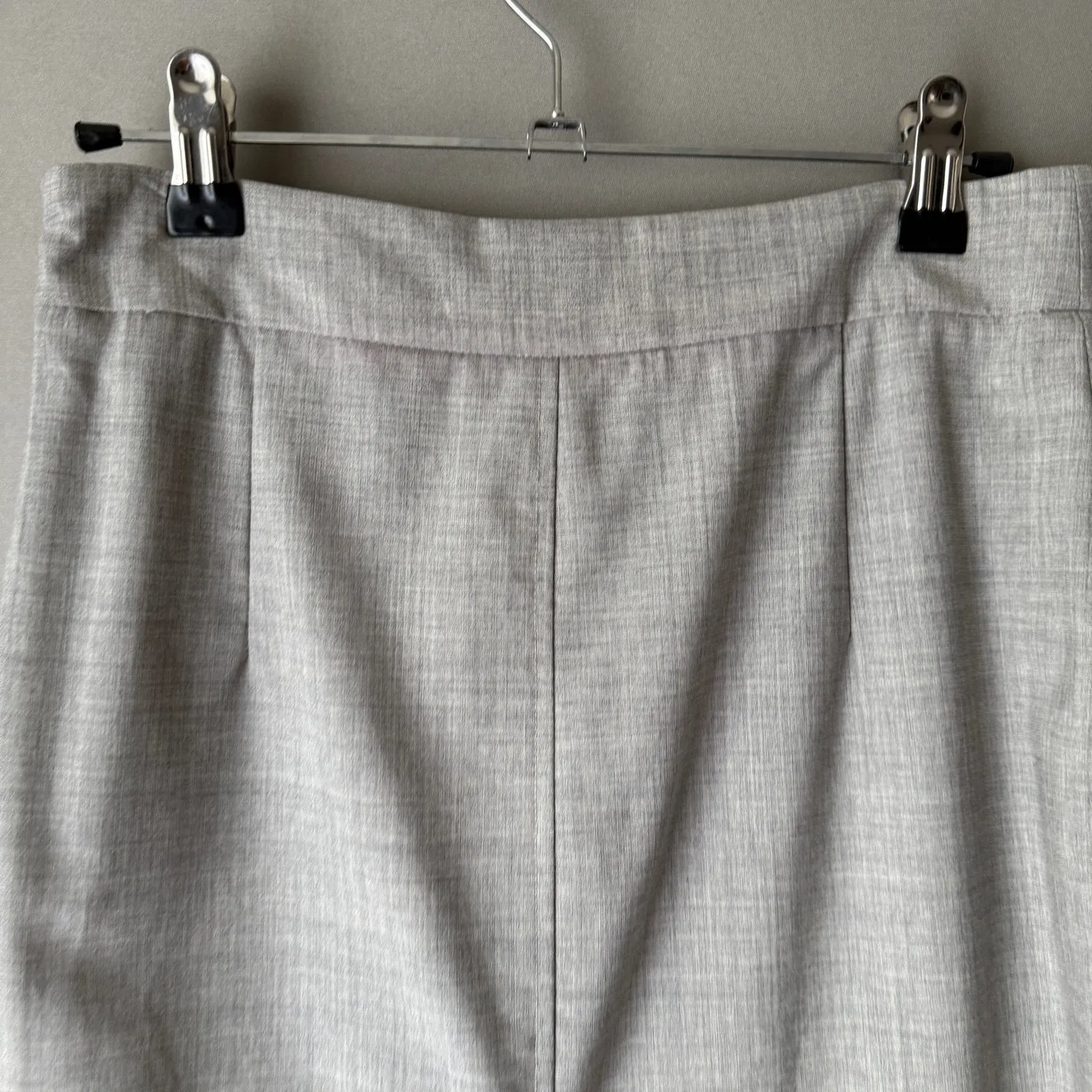 Paul Smith sz M gray‎ pencil midi skirt Gray Size M - Image 7