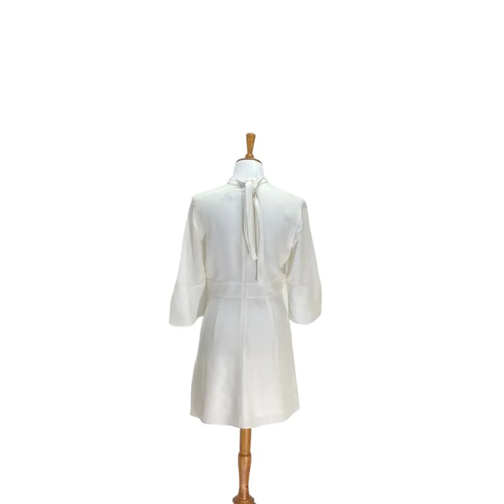 Reiss Midi Dress White Size 6 - Image 15