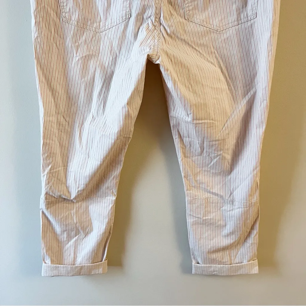 Anthropologie Pilcro and the Letterpress Blush Striped Cropped Pant Size 30 - Image 11