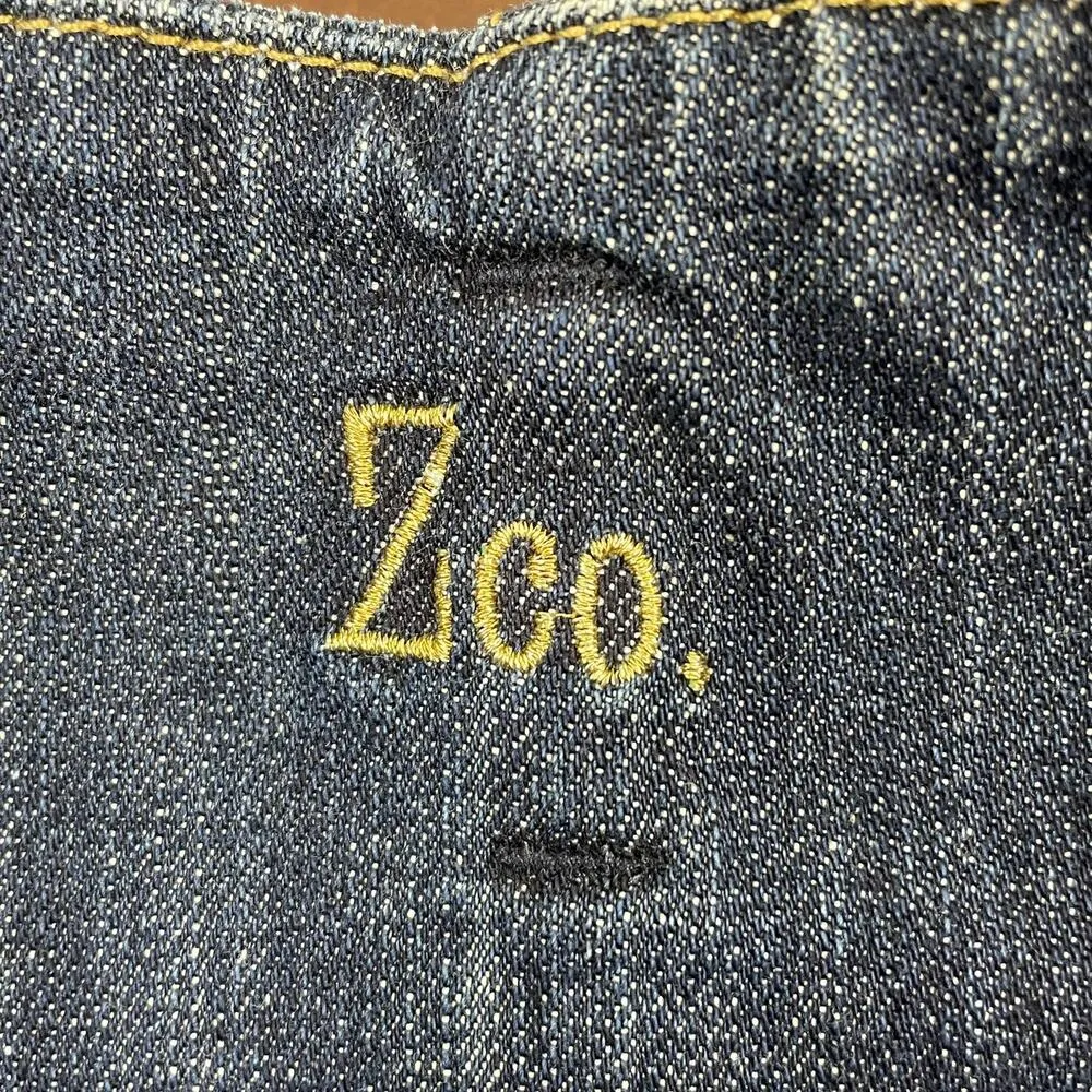Vintage ZCO Women's Super High Waist Jeans Size 11 Dark Wash Tapered RARE HTF - Image 7