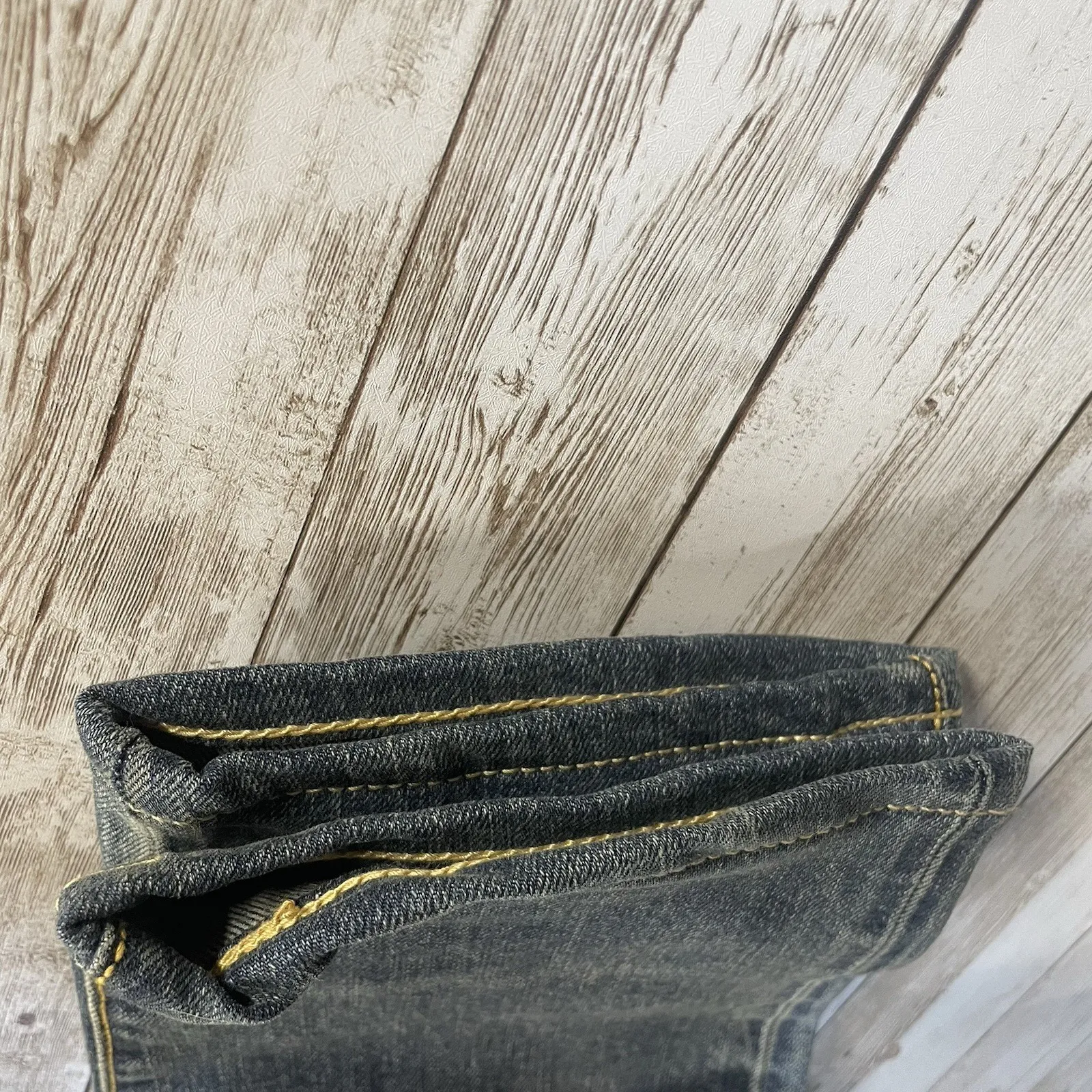 NEW Pinion Denim Jeans Japanese Selvedge 31 x 29 Button Fly New With Tag LOGO Blue - Image 9