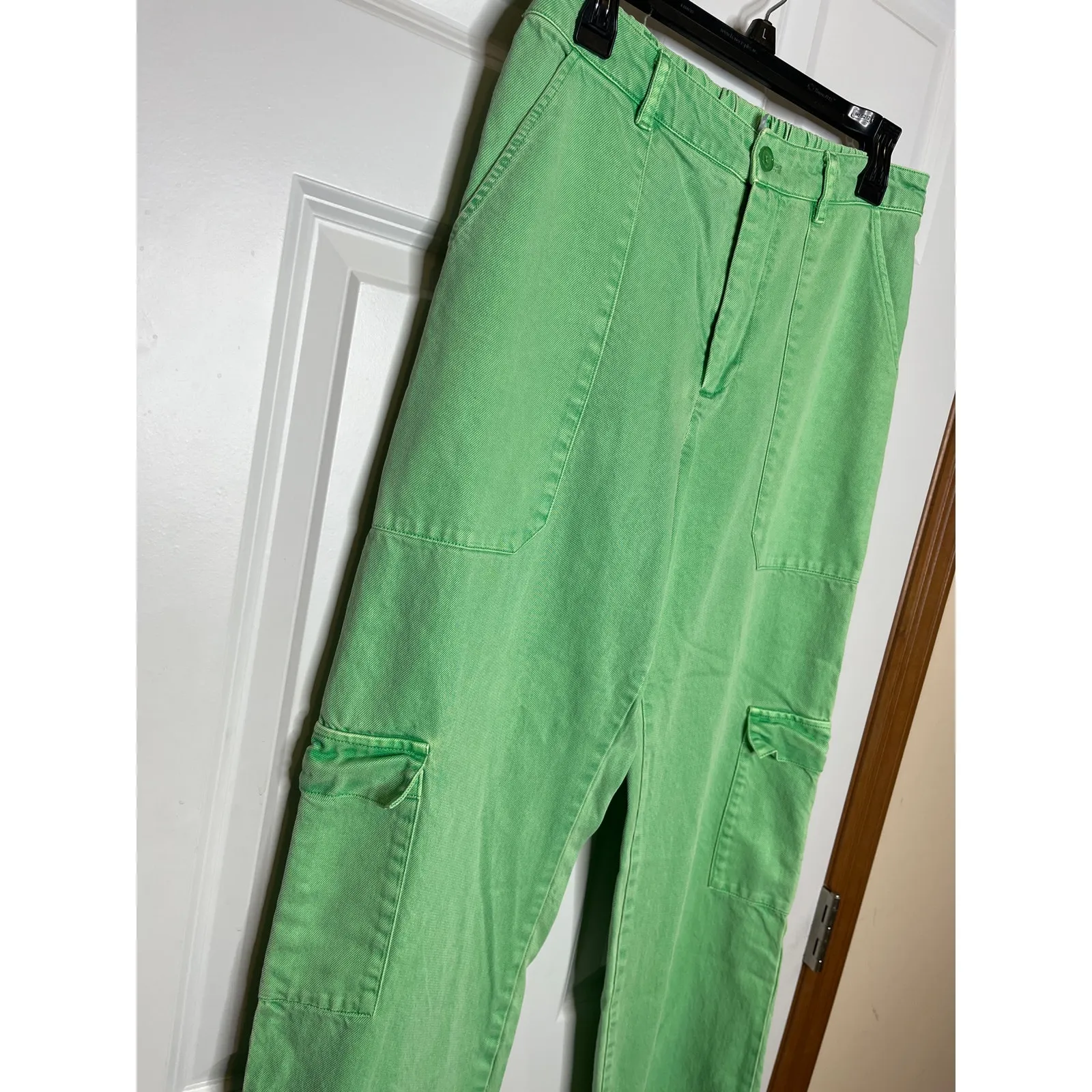 Young Fabulous and Broke Mint Green Cargo‎ Pants Size Medium - Image 2