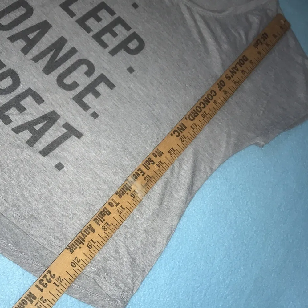 AUTHENTIC AMERICAN HERITAGE short sleeve Eat Sleep Dance Repeat size M - Image 6