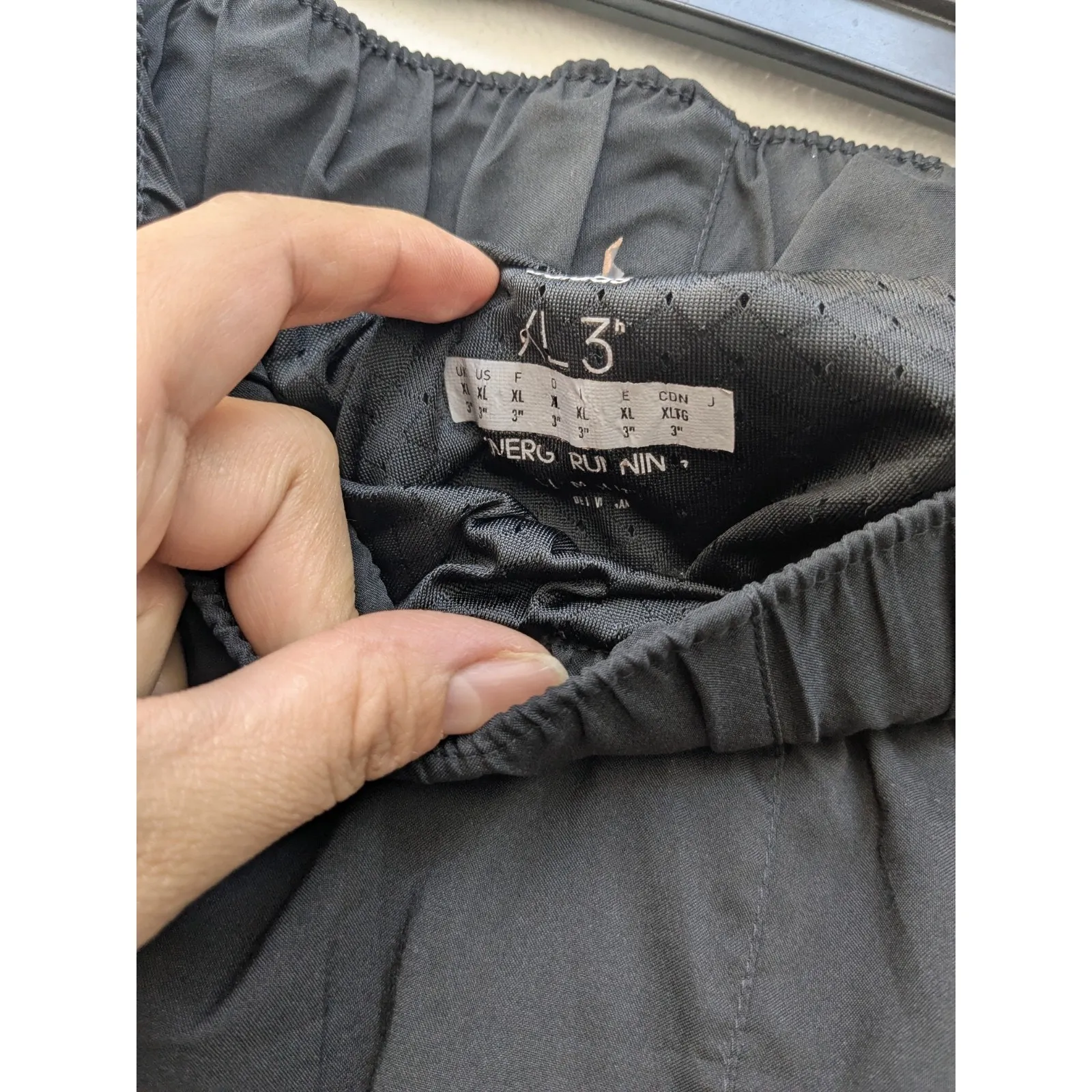 ADIDAS Women's Shorts Energy Running CLIMALITE Black Lined Size XL 3" - Image 9