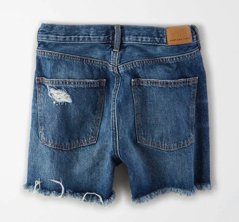 90s Boyfriend Denim Shorts 0 - Image 7