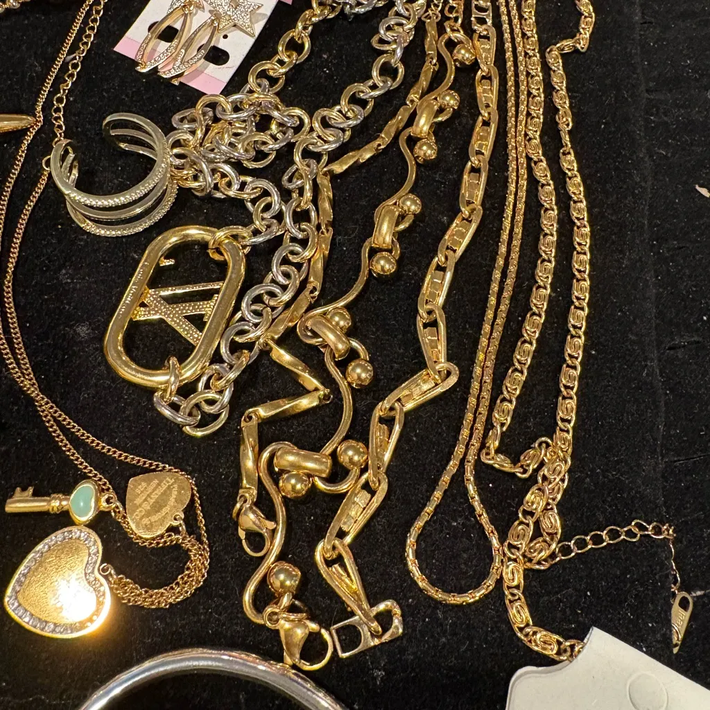 Gold and Silver Jewelry Set - Image 4