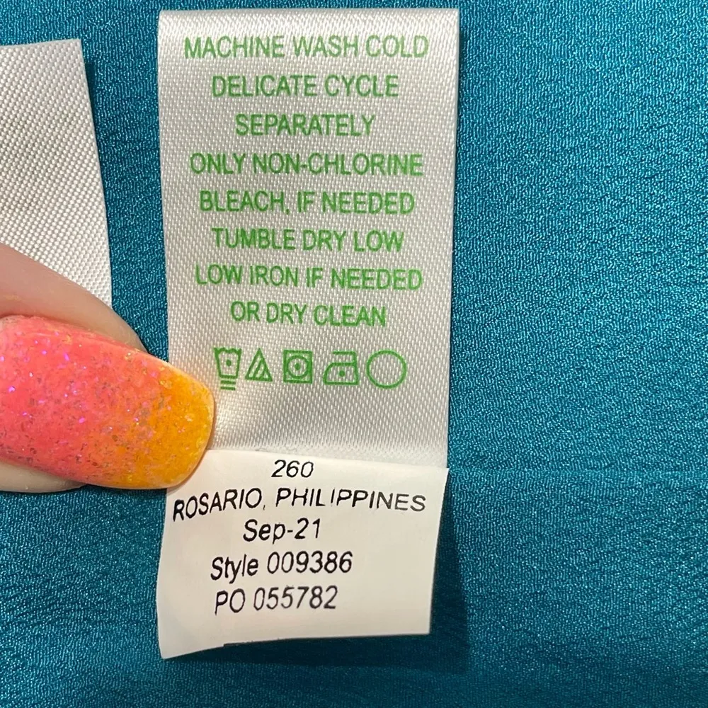 Lilly Pulitzer Brandi Engineered Shift Dress Valencia Teal Rain Floral 12 - Image 14