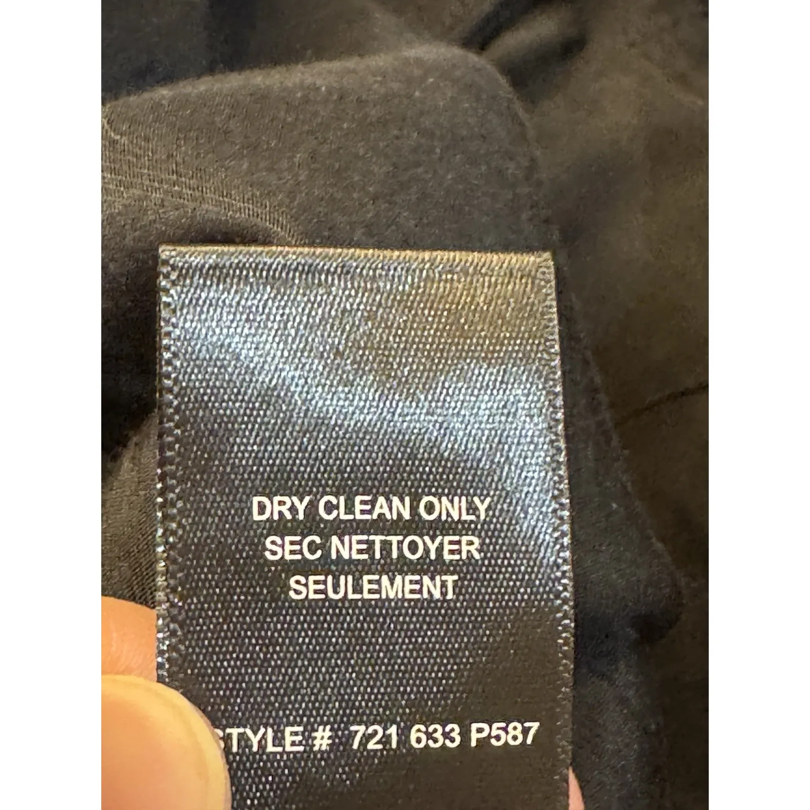 REBECCA TAYLOR Black Wide Leg Shorts Size 8 Wool 50's 60's Wrap Skort‎ Walking - Image 10