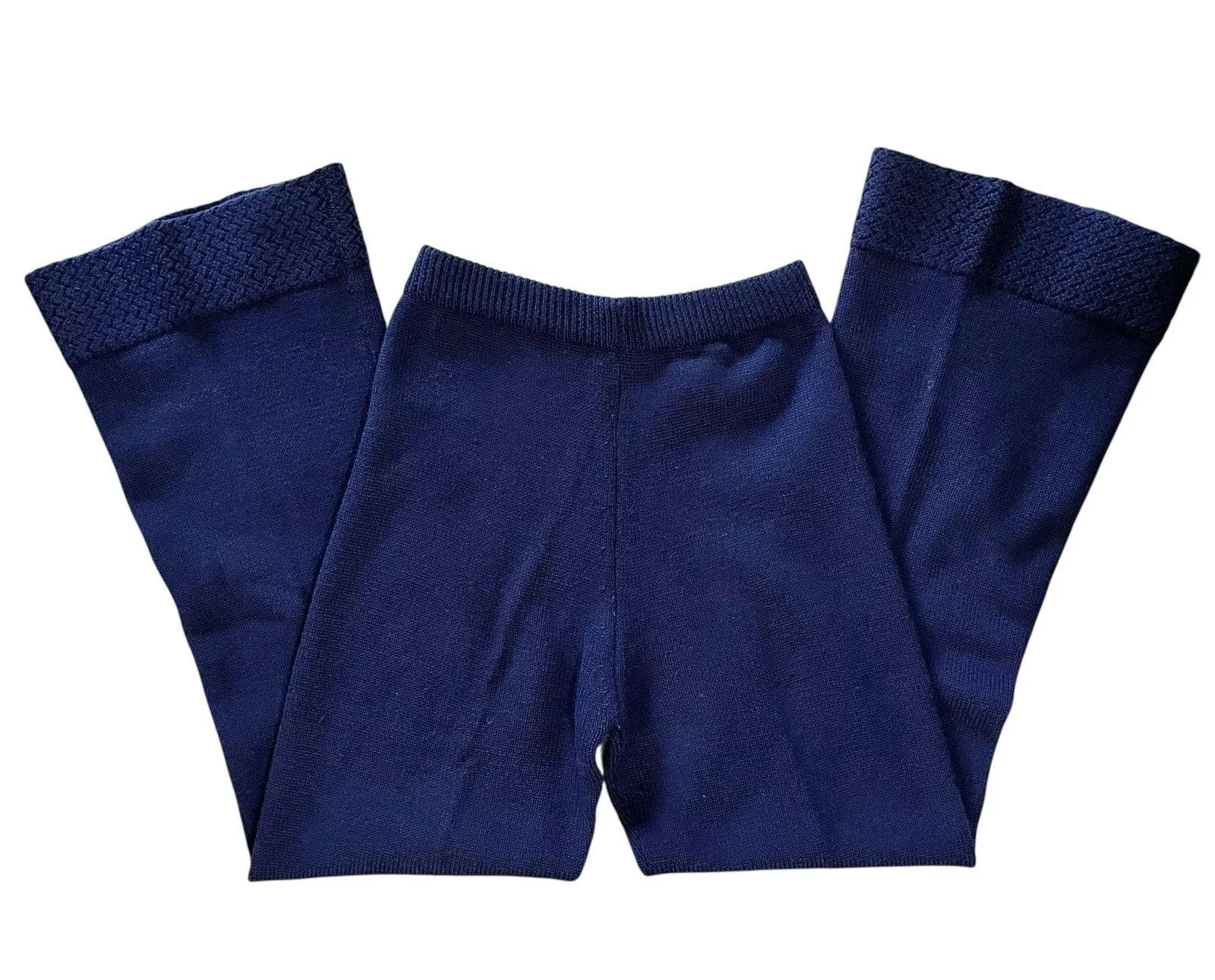 Vintage Glenmore Navy Blue Wool Knit 2 - Image 9