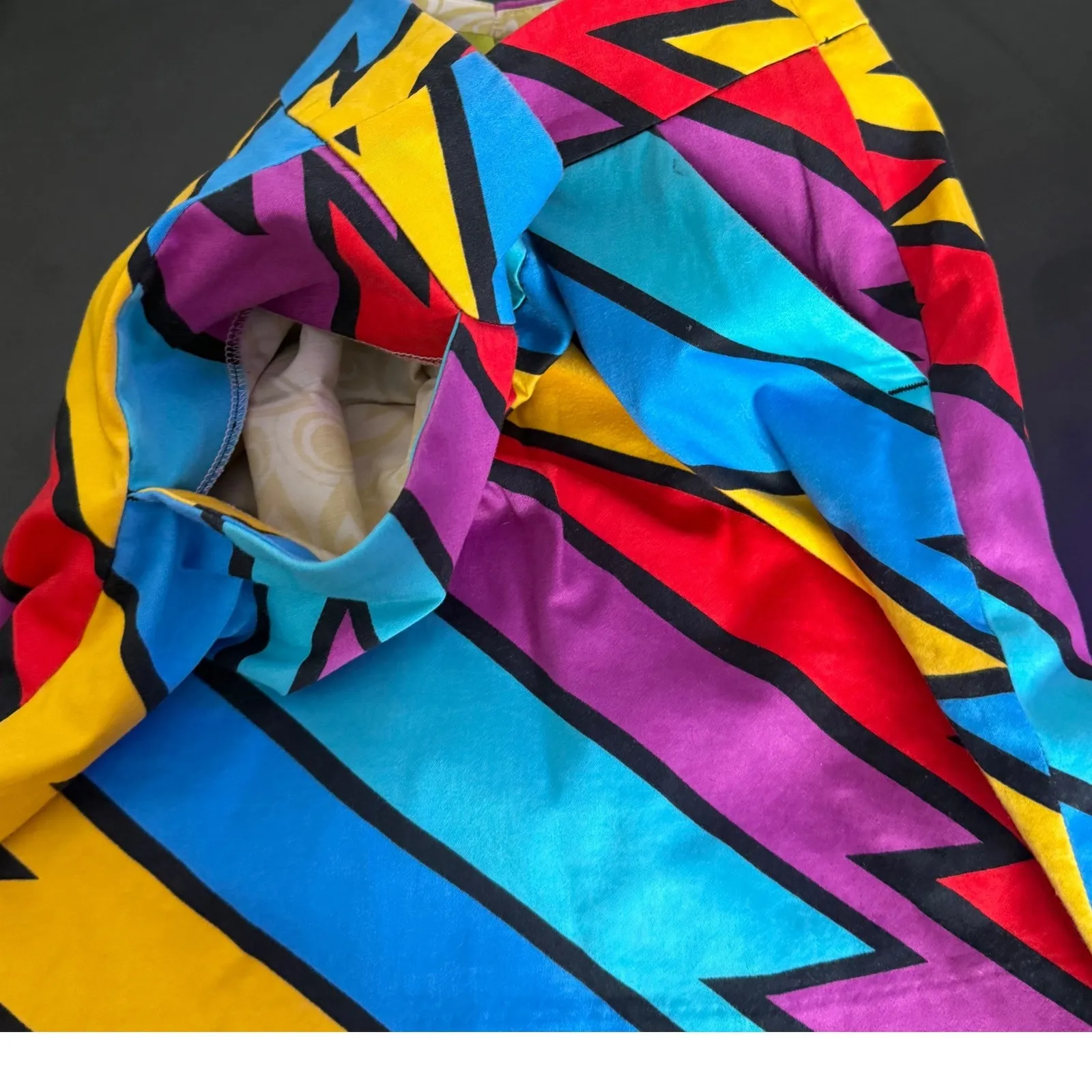 Loudmouth Ladies Golf Skort Skirt with Shorts Size 2 Captain Thunderbolt Red - Image 7