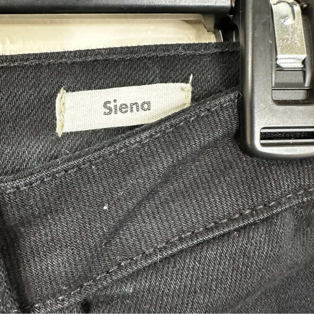 L.T.J Letters To Juliet Jeans Womens 27 The Siena Black High Rise Straight - Image 7