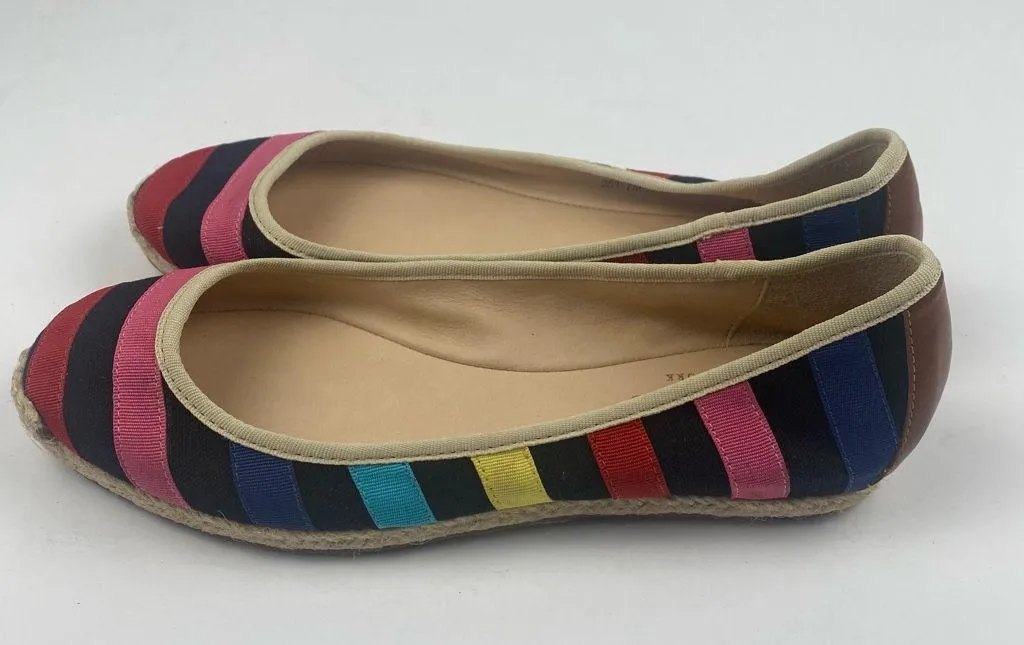 Kate Spade casual summer flat, fun summer muti stripe! - Image 4
