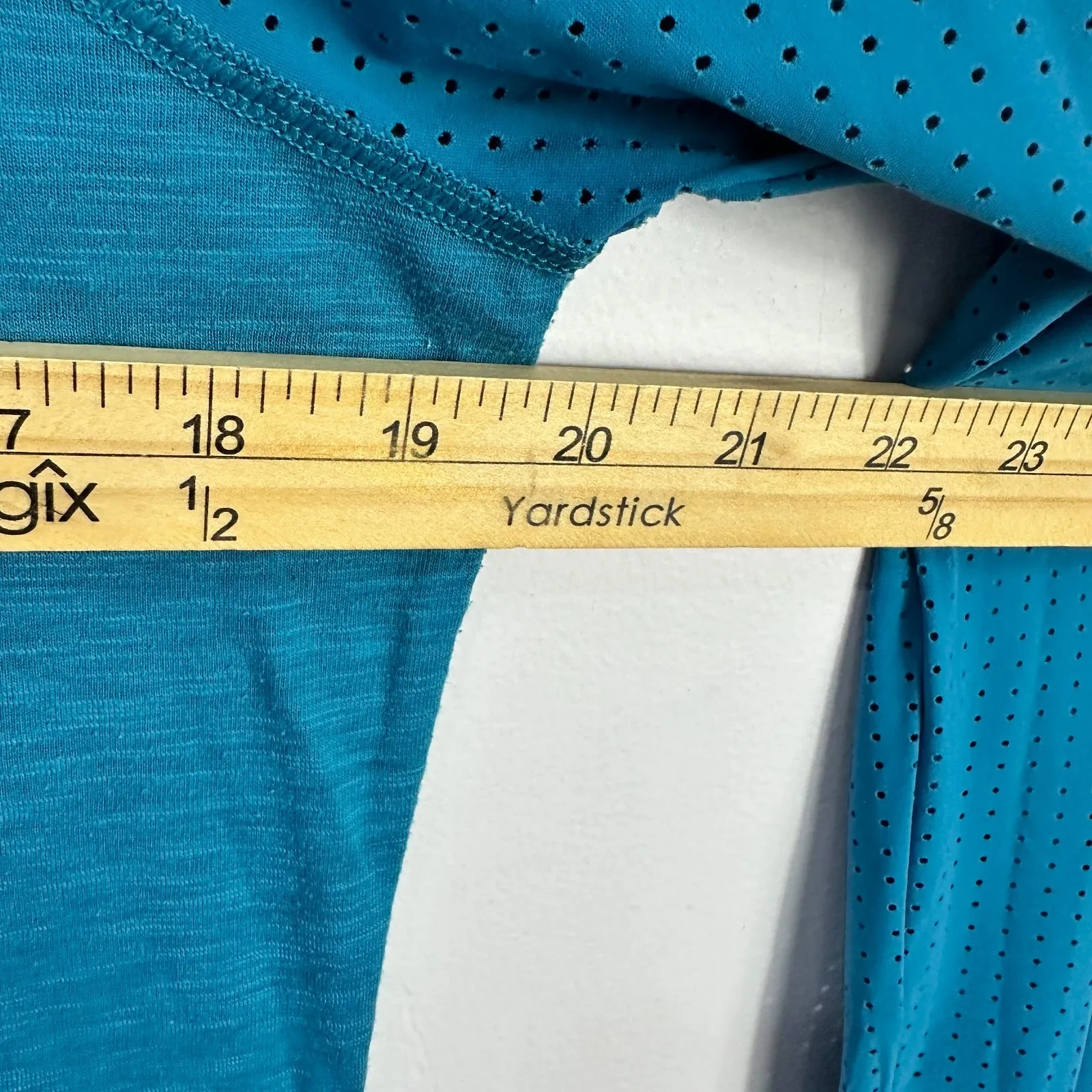 Sweaty Betty Long Sleeve Top Activewear Gym Running Workout Blue Women's Size L - Image 8