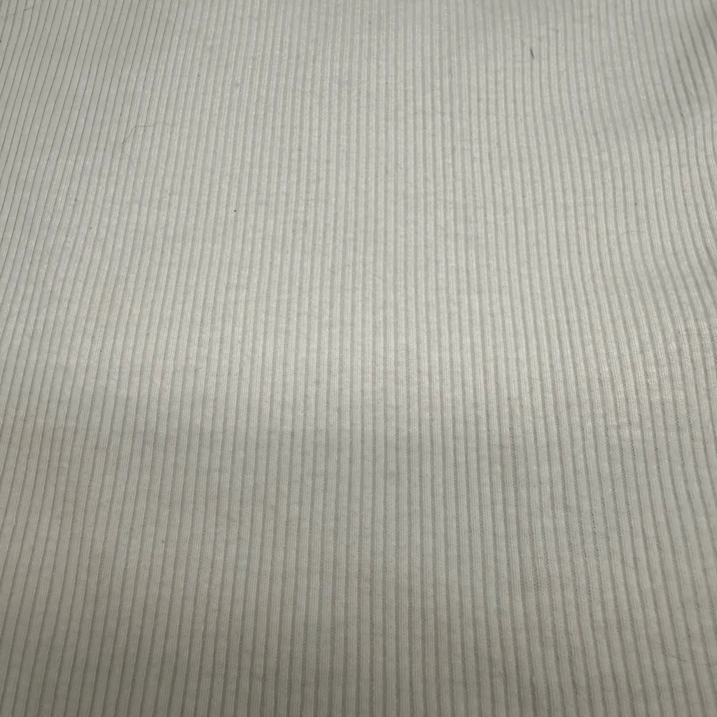 Size XS Wild Fable White Ribbed Tight Snug Fitting Racerback Tank Top EUC - Image 2