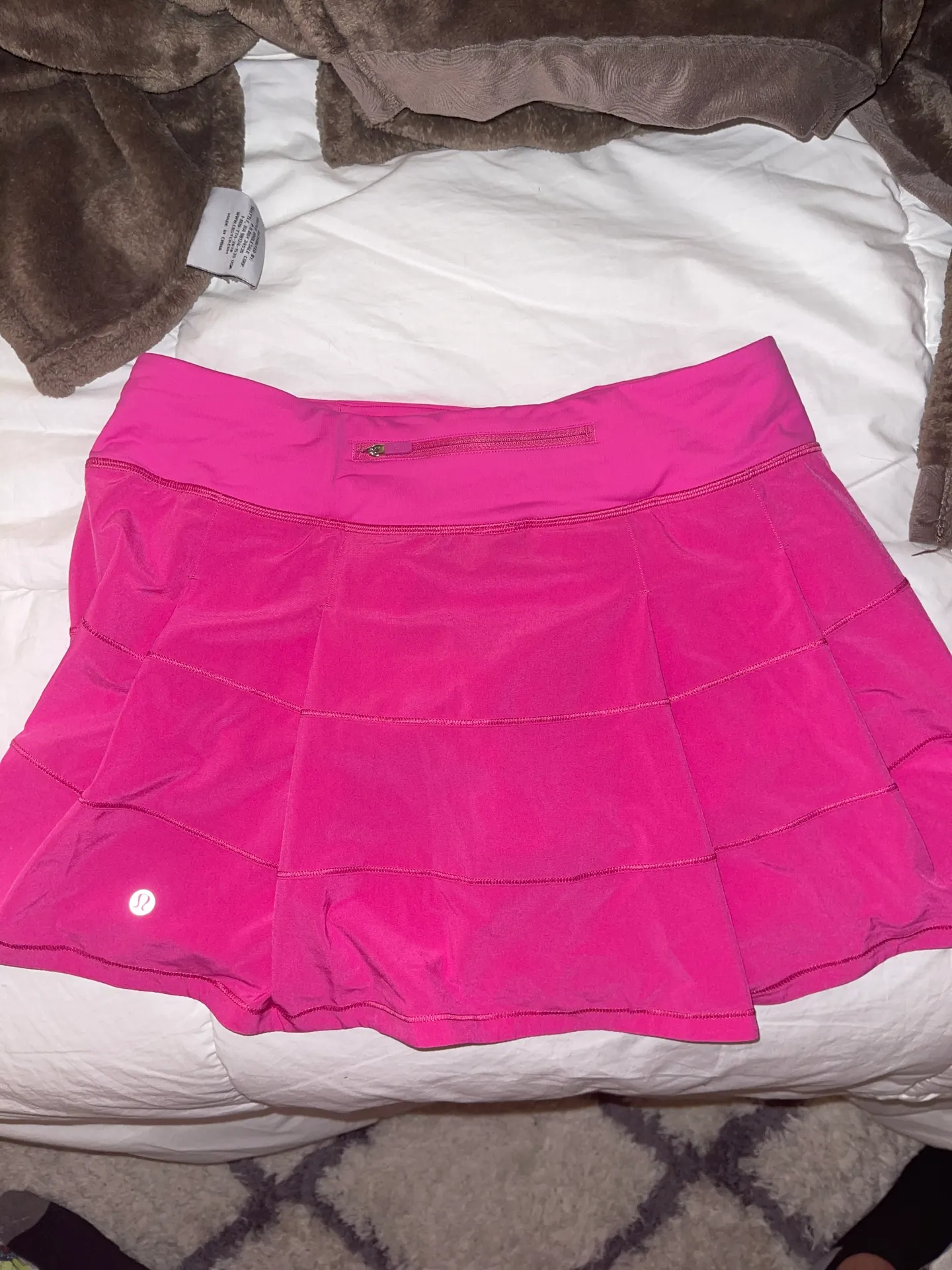 Lululemon Sonic Pink Pace Rival Skirt - Image 2