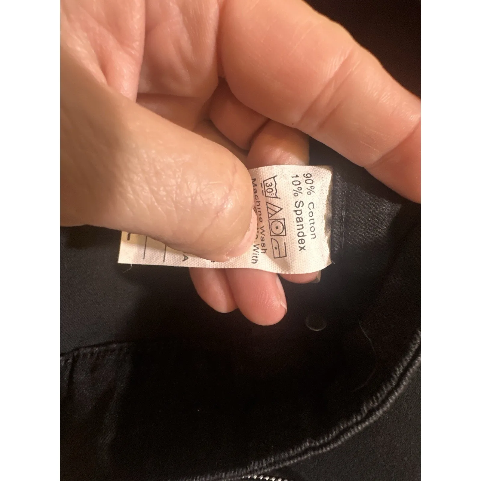 Vintage Jeans womens 70s Bell Bottom Jeans Black Size 5xl Flare Everdesign Retro - Image 8