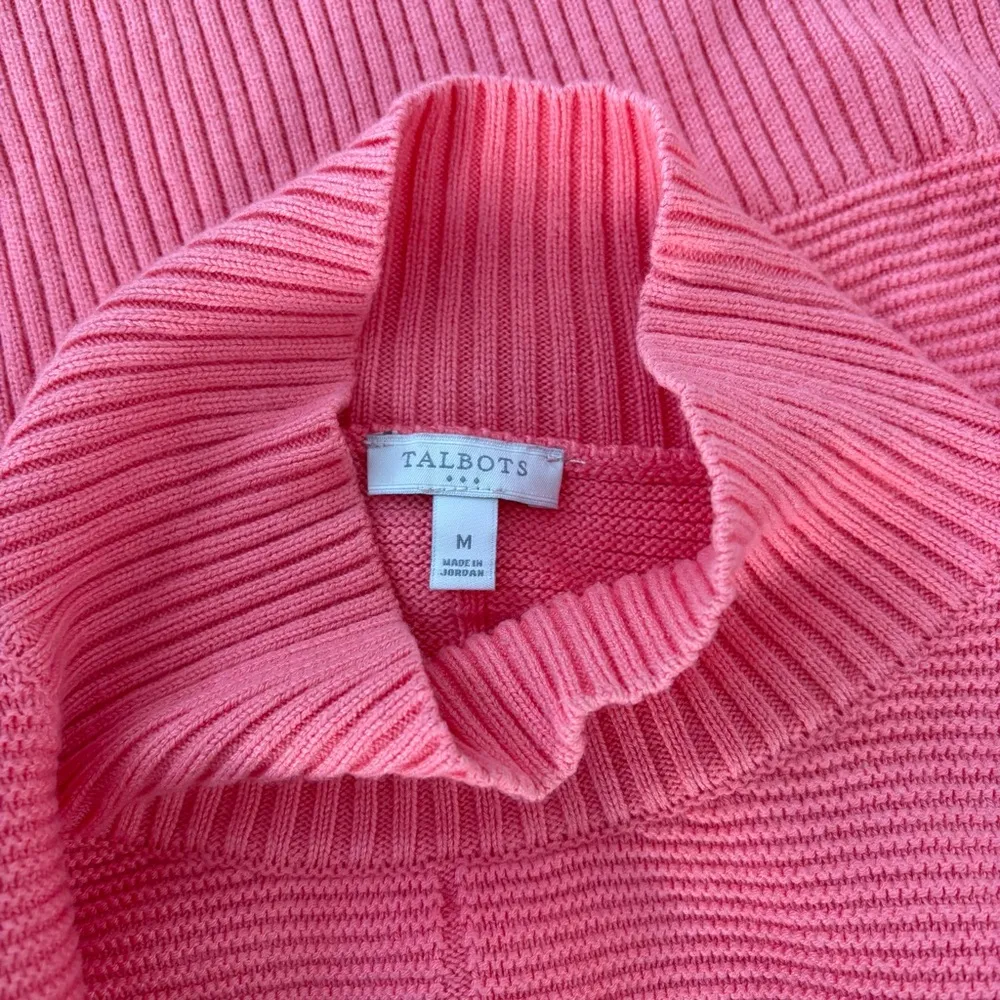 Talbots salmon pullover sweater - Image 3