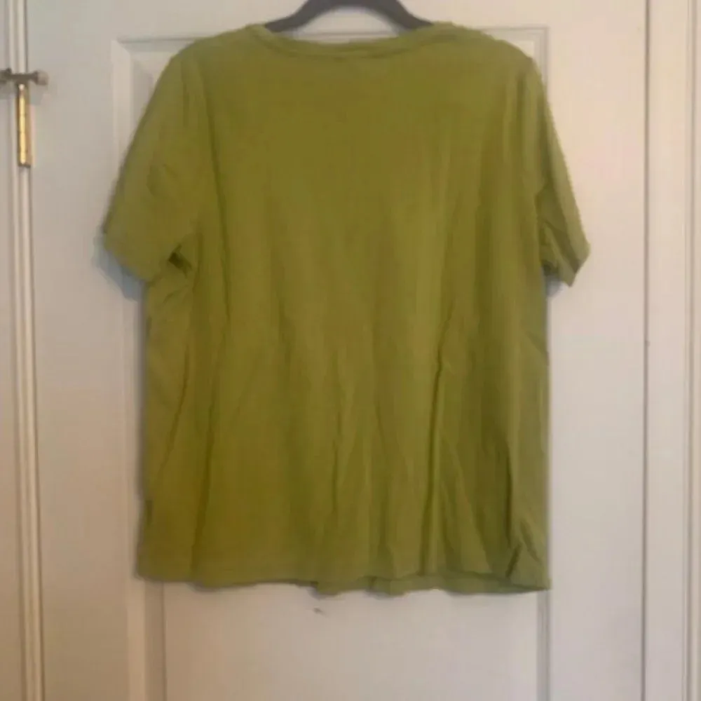 Jones New York Sport olive green‎ s/s tee - Image 5