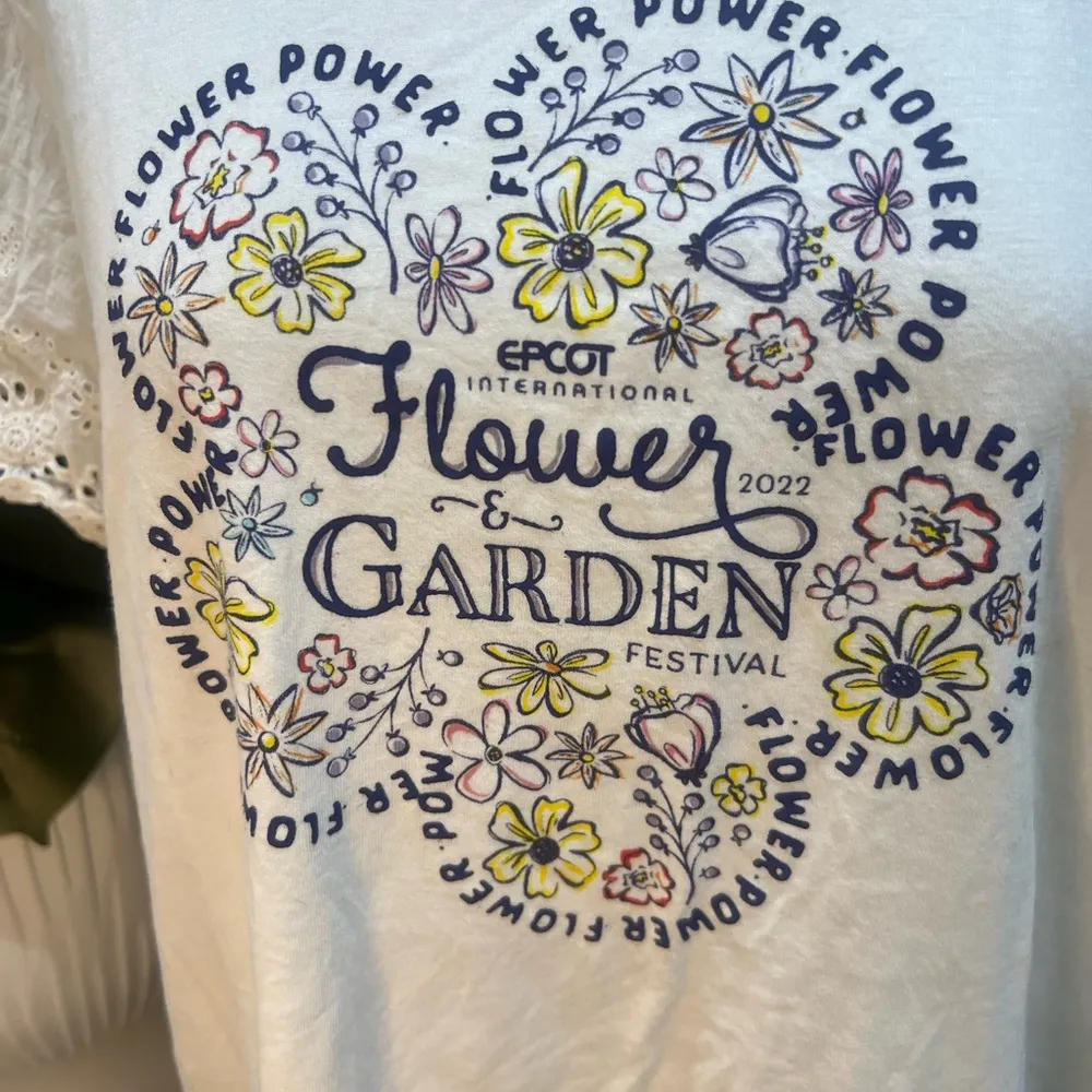 Disney Epcot Flower and Garden Festival 2022 shirt XL - Image 5