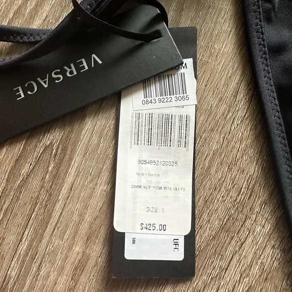 Versace Silver Baroque' Bikini Bottom‎ Size 1 - Image 6