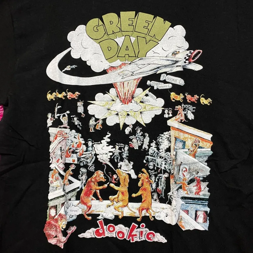 Green Day Dookie Punk Rock Tshirt size Small - Image 2