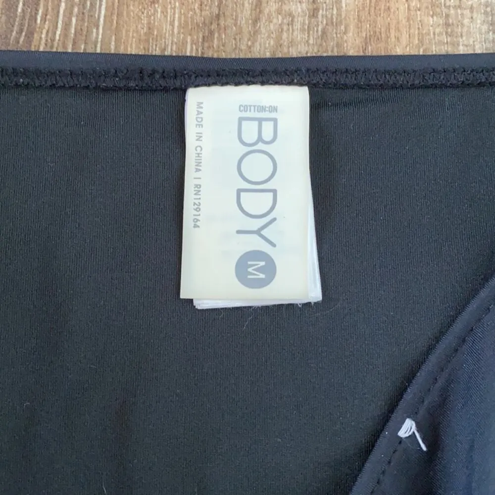 Cotton On Body Black Bikini Bottoms Size Medium - Image 5