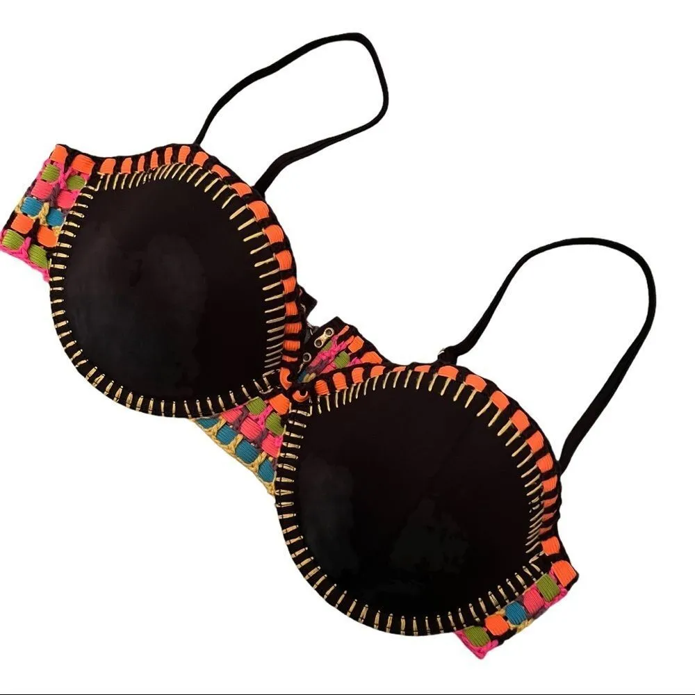 Beach Bunny Bronze Padded Bikini Top‎ - Image 2