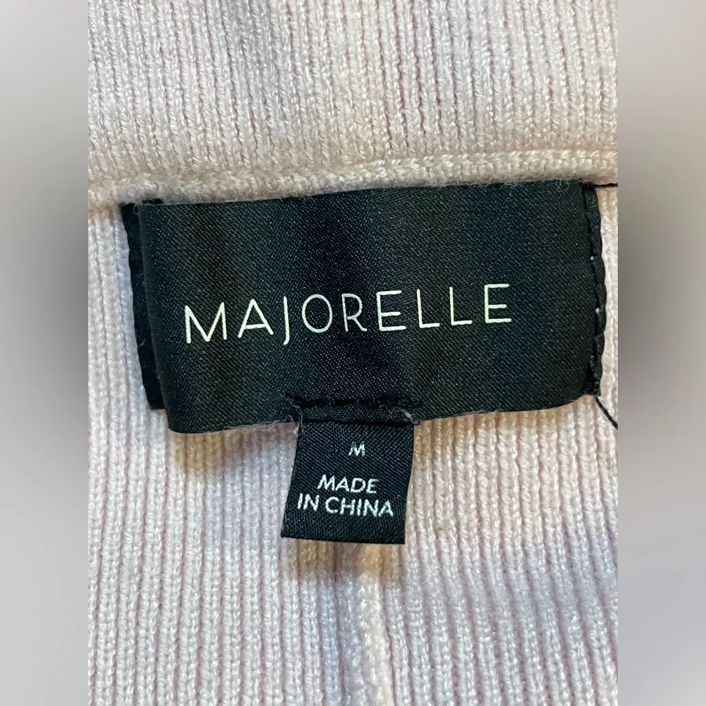 Revolve Majorelle Laurel Knit Ribbed Pants in Orchid Baby Pink Boho Chic Medium - Image 5