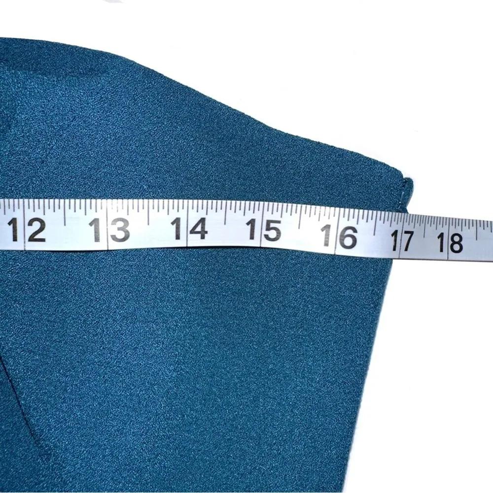 NWT Dress The Population Tiffany Peacock Blue One Shoulder Midi Dress MEDIUM - Image 7