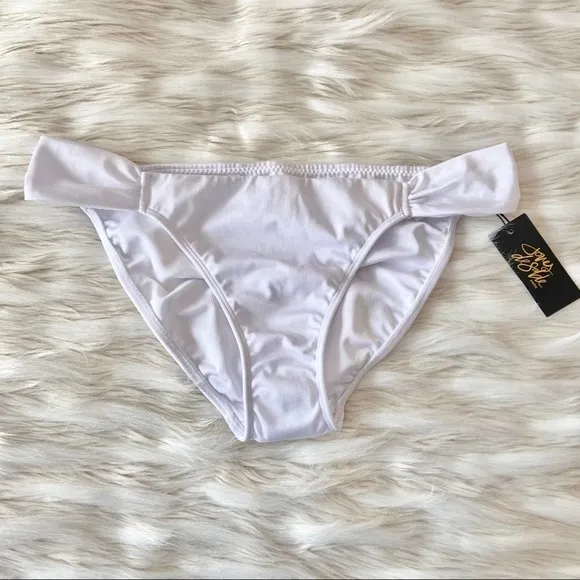 Revolve Joues De Sable White Pearl Bikini Bottoms - Image 41