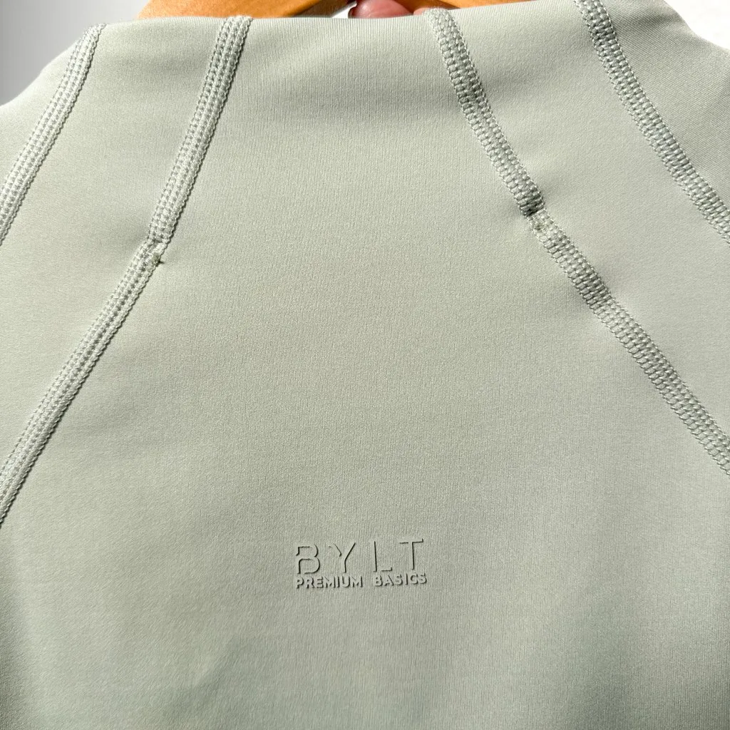 BYLT Metta Full Zip Jacket Dry Sage Women’s Small Green - Image 9