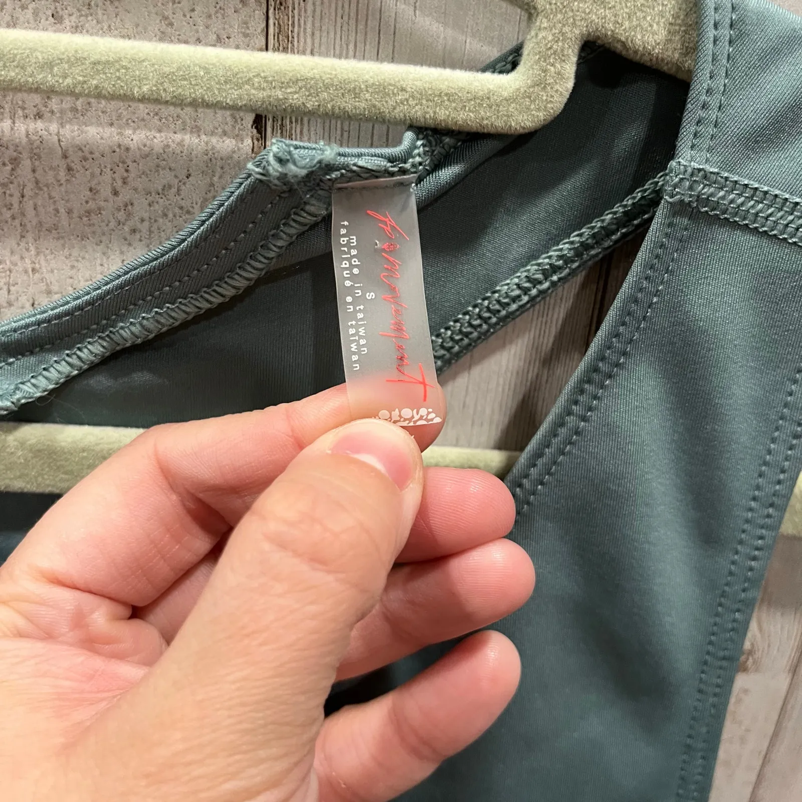 Free People Movement Show Me Something Shortse One Piece Misty Frost Green Small - Image 4