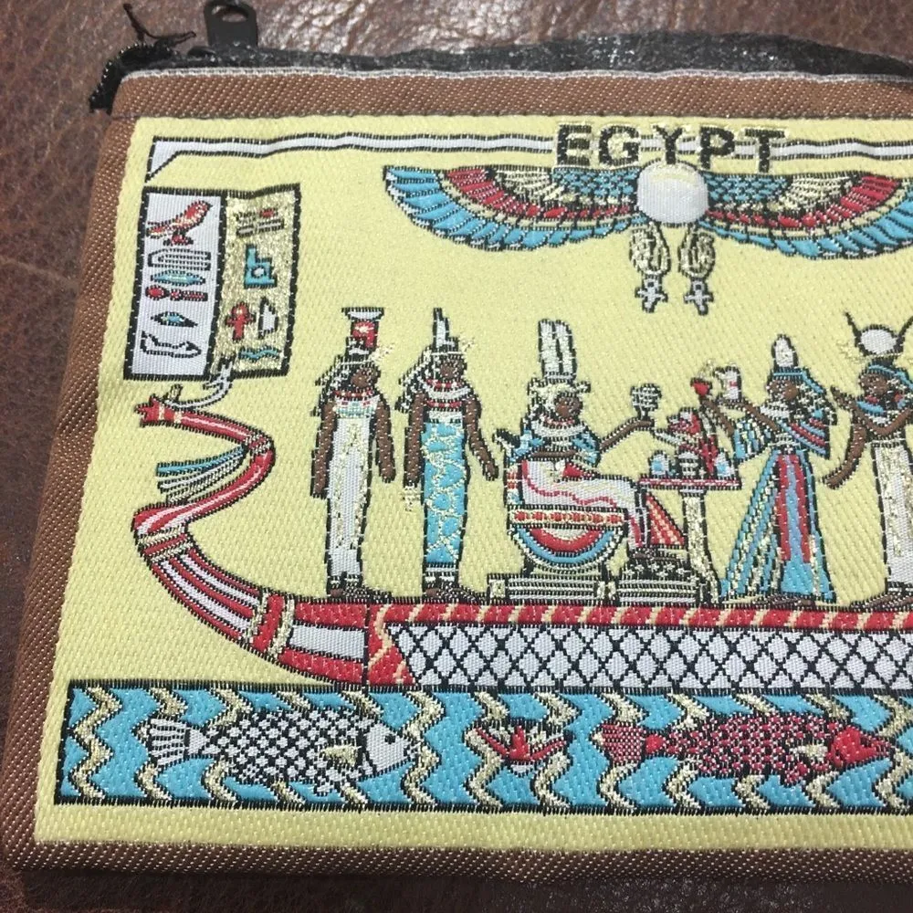 Zippered Coin Purse Souvenir from Egypt - Image 8