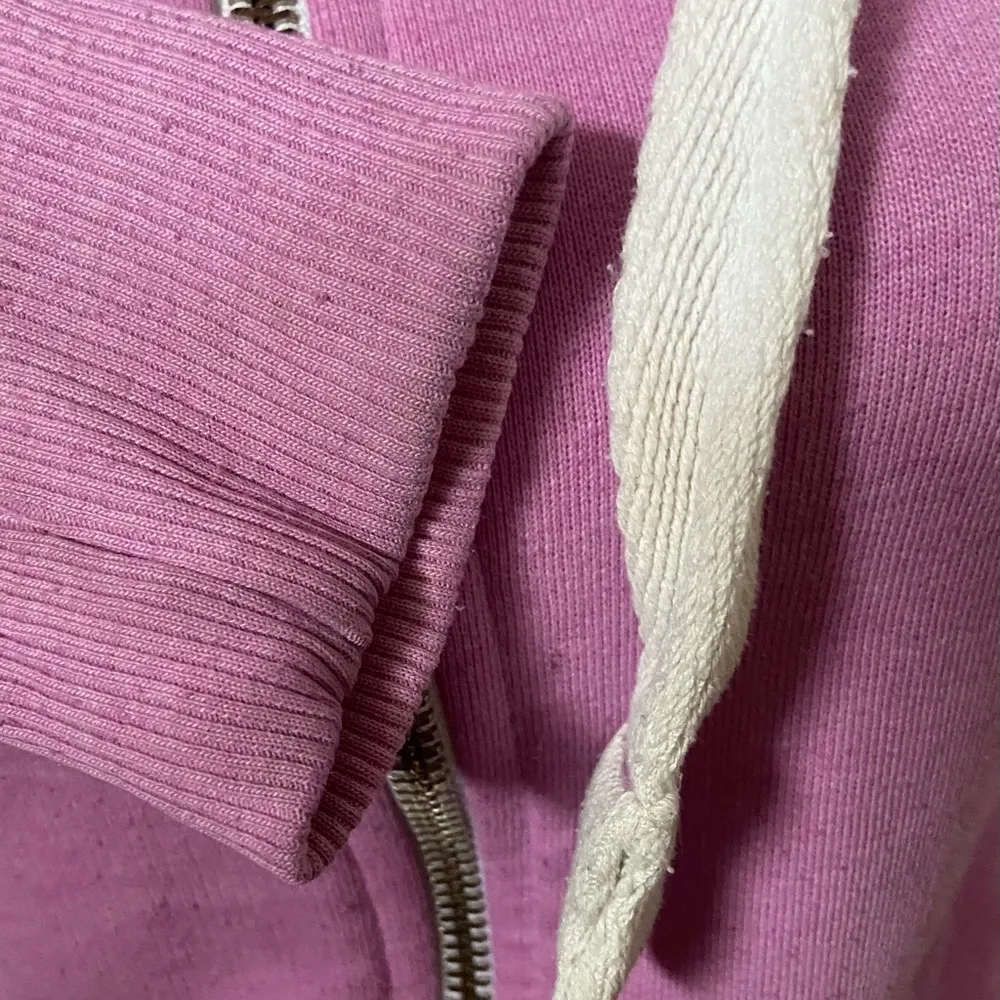 Superdry Orange Label Classic Pink/Purple Size XS Full Zip Hooded Sweatshirt. - Image 12