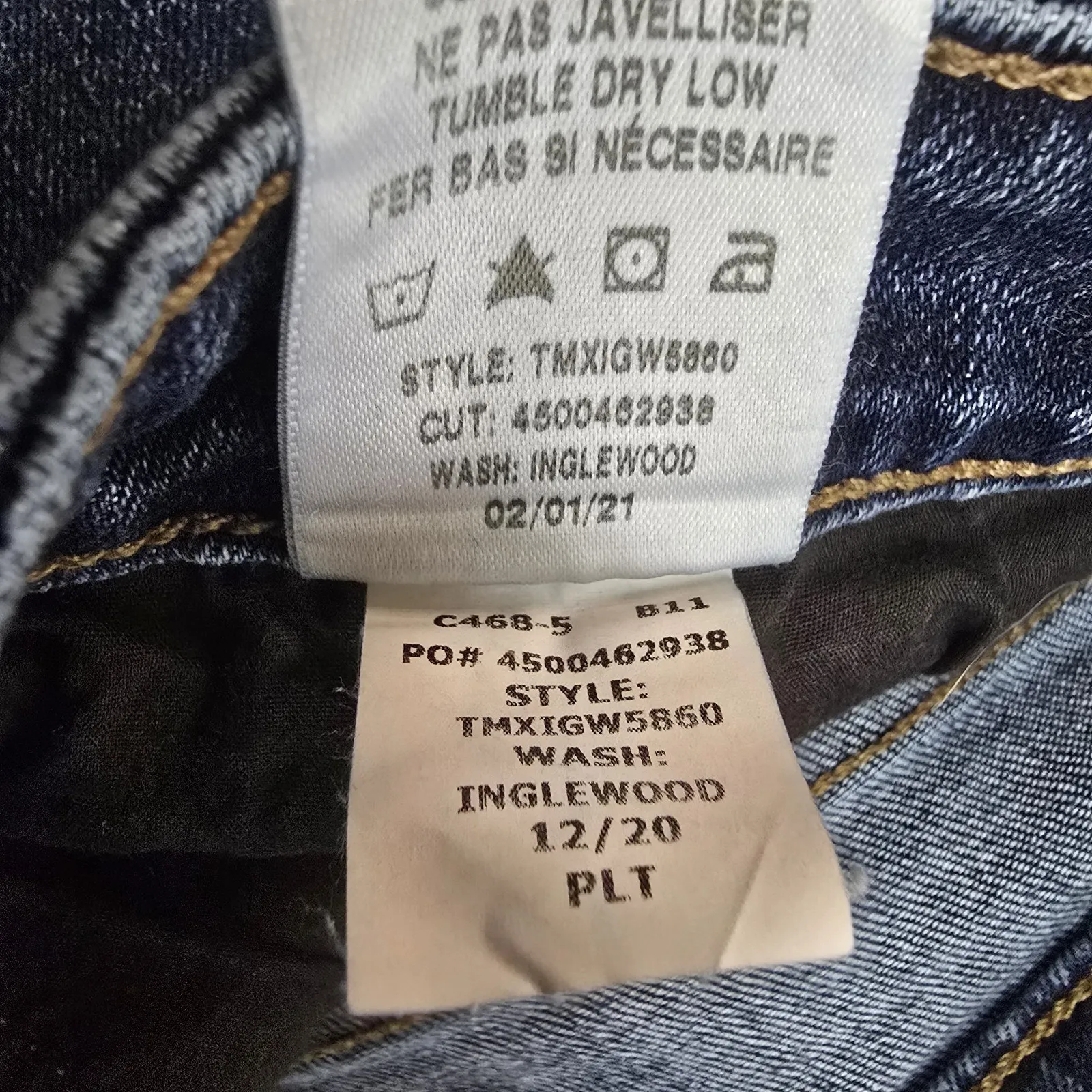 Joes Size 32 Women Jeans  Straight Mid Rise Inglewood‎ Distressed Denim - Image 6