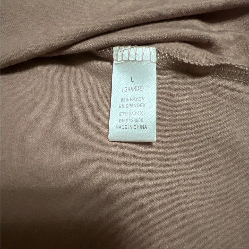 Heart Hips Tan Bustier Tie Front Mini Dress - Image 4