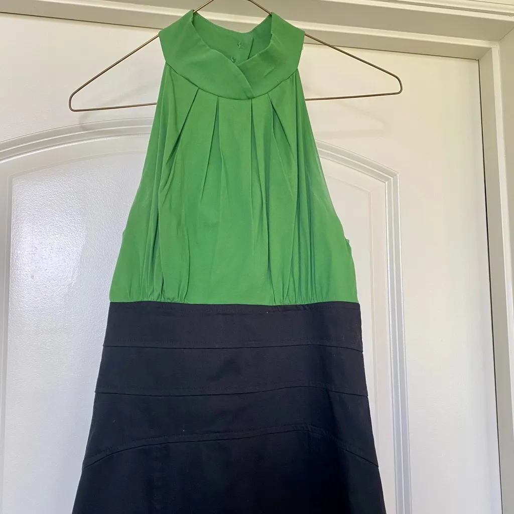 Adorable Maurices Black and Green Halter Dress! In amazing condition! 💚 🖤 - Image 5