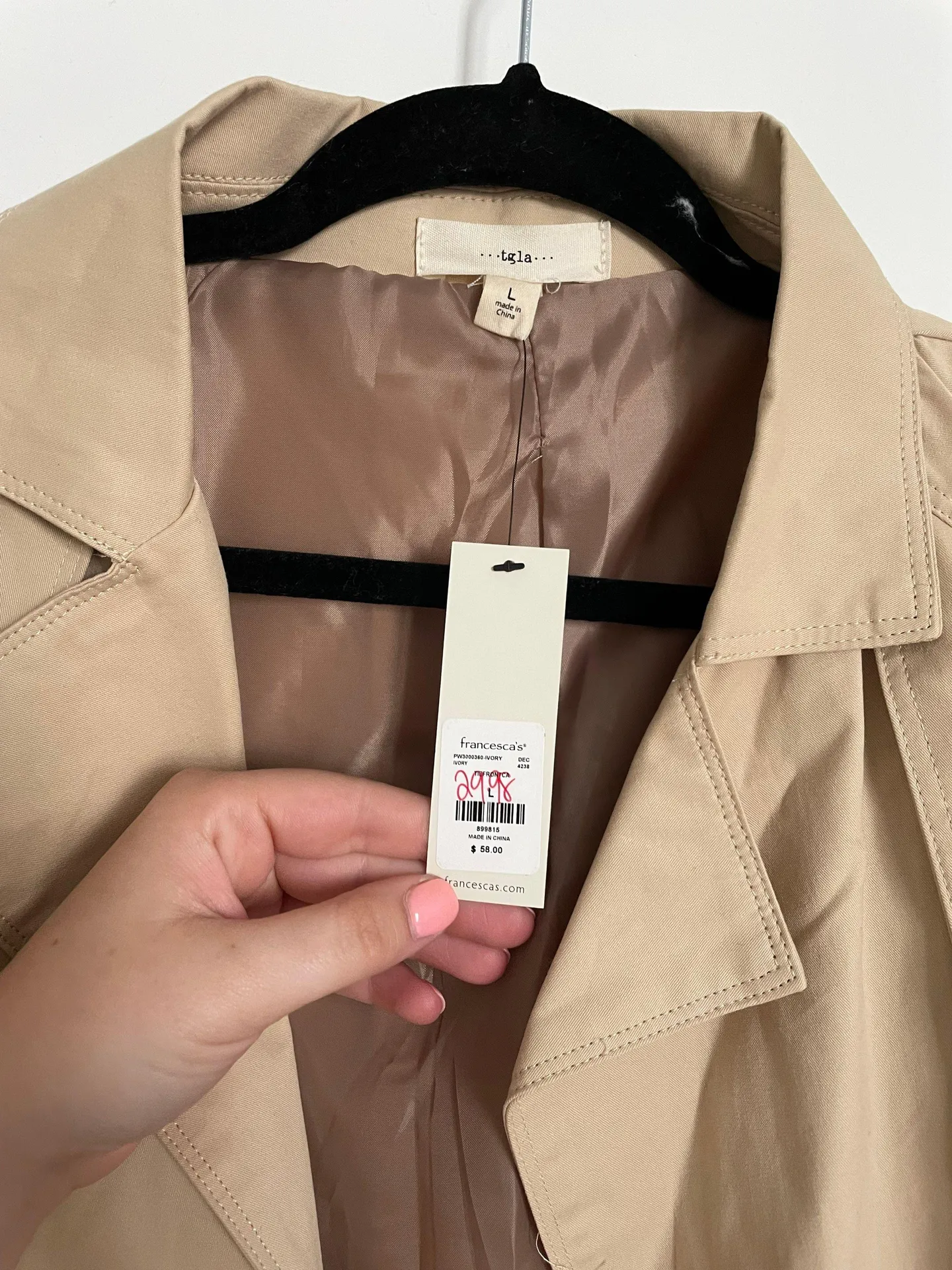 Francesca's  Jacket - Image 4