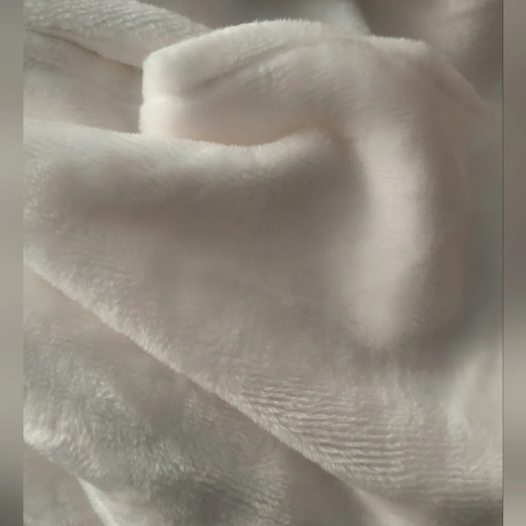 Soft Surroundings Off White Soft Cozy Cotton Ribbed Open Front Cardigan Large - Image 6