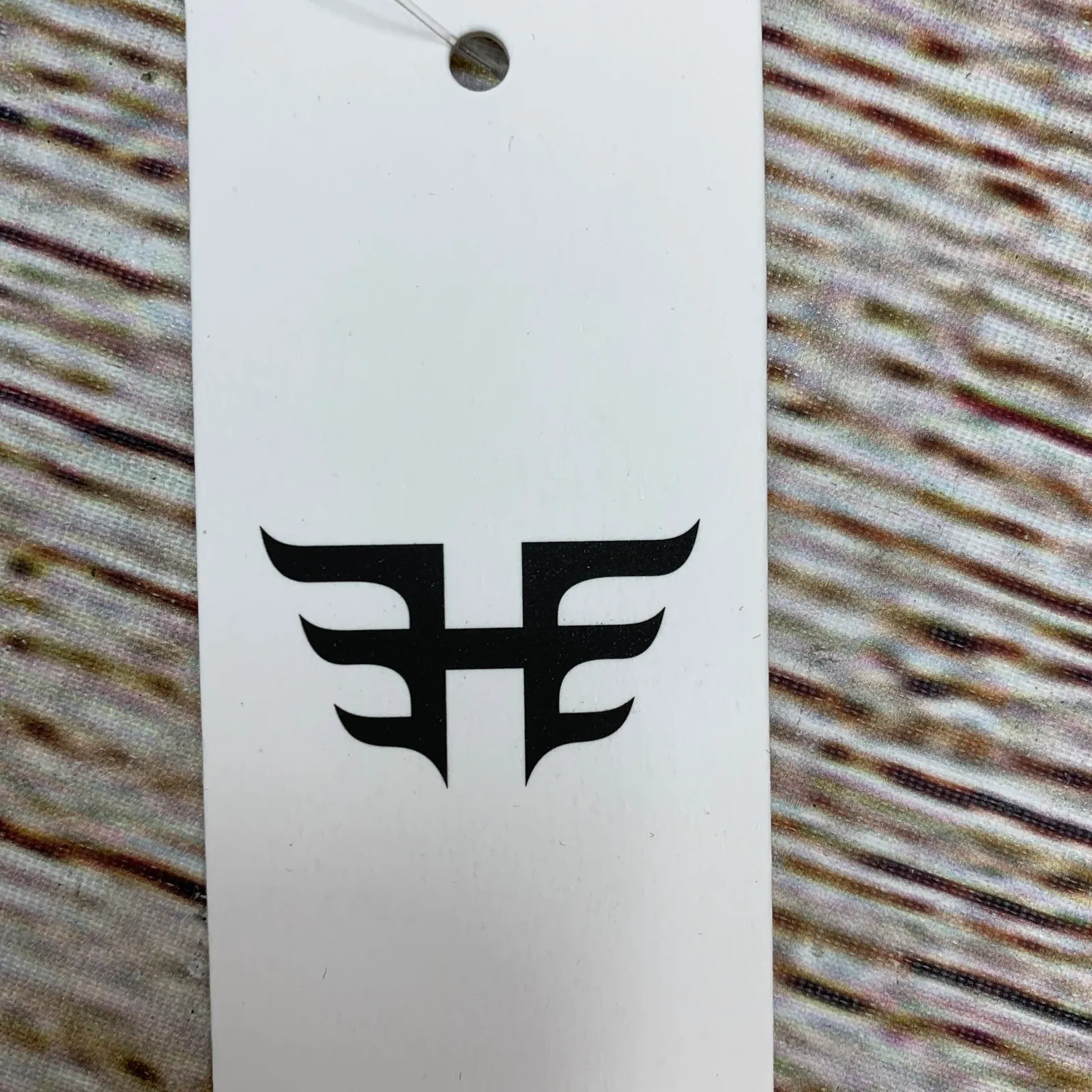 Heroine Sport Stripe Tank Top Racerback Athletic Athleisure‎ White Small New - Image 6