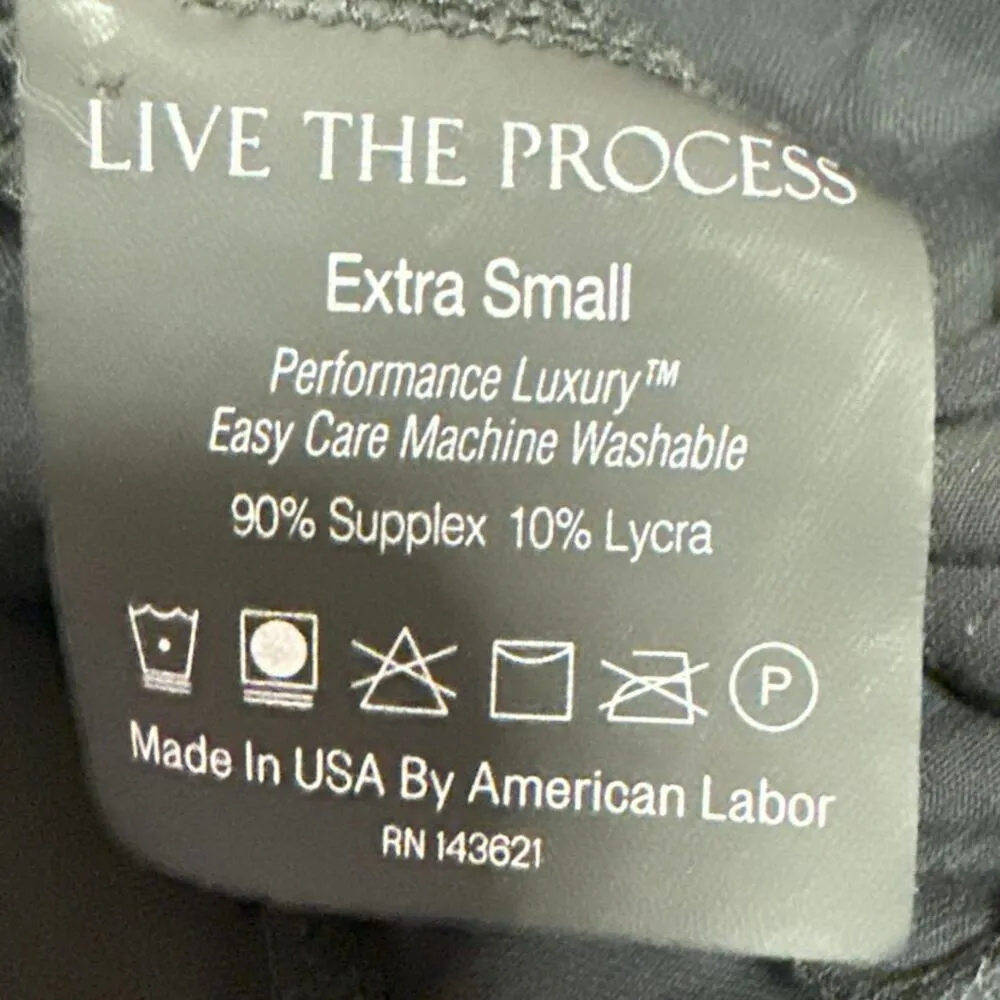 Live The Process Black High Waist Pull - Image 5