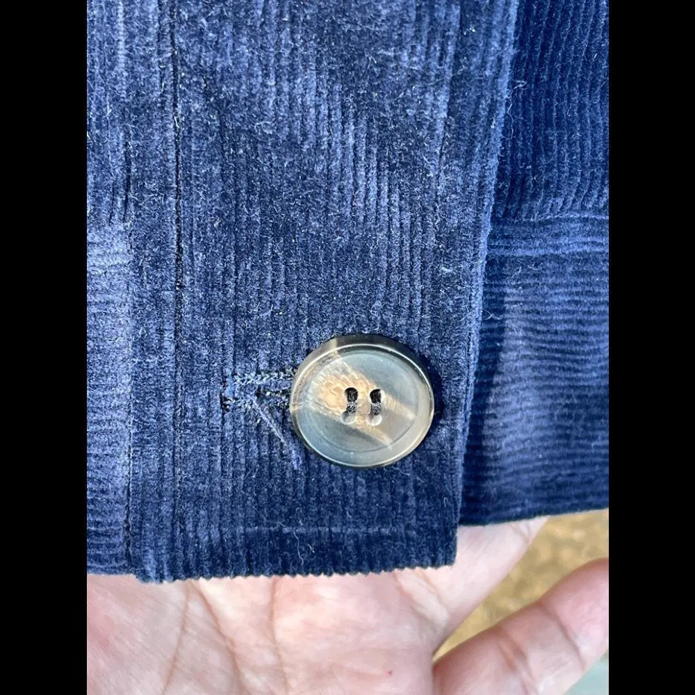 Anthropologie The Korner corduroy sherpa jacket small - Image 7