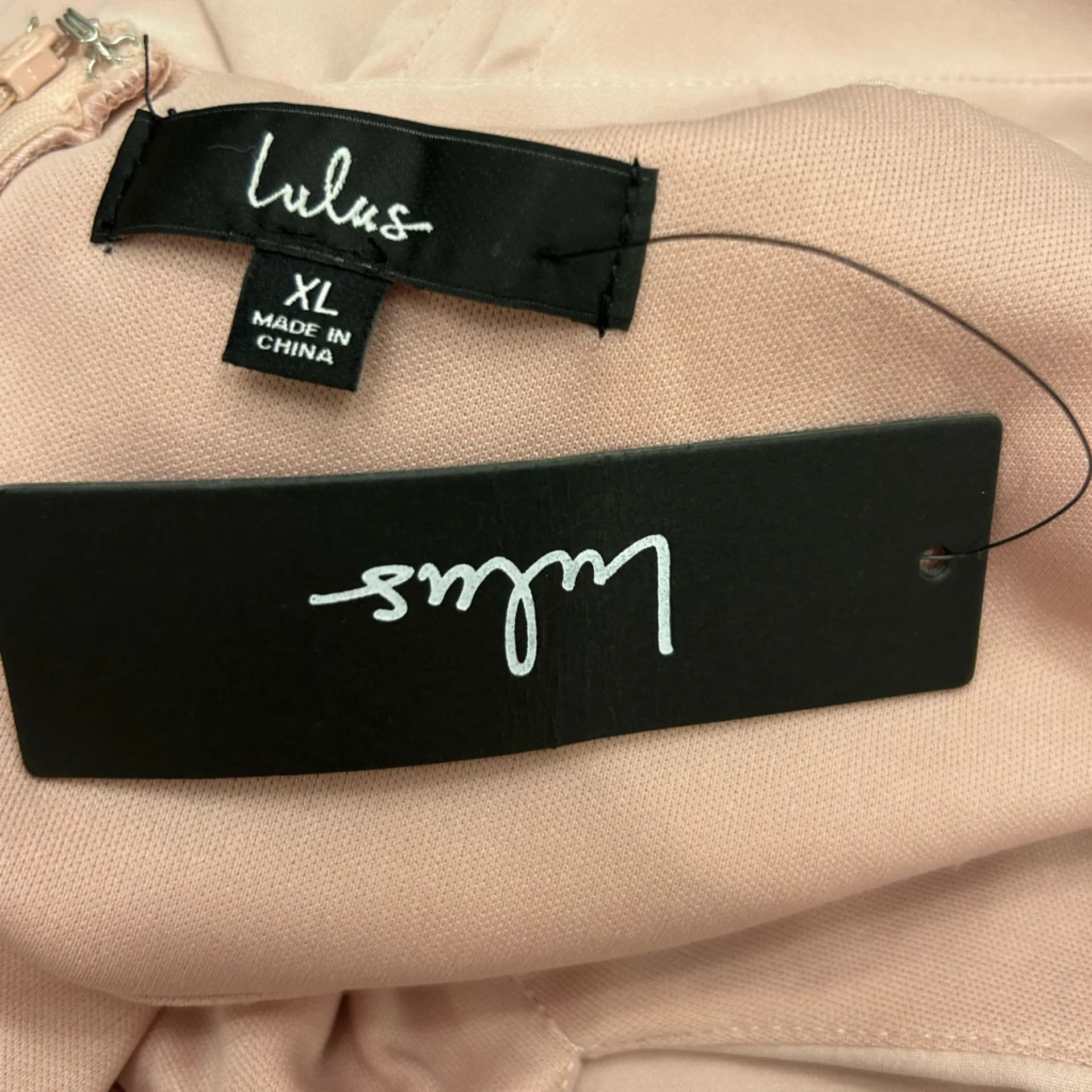 NWT Lulus Pink Divine Darling Ruffle Skater Mini Dress Size XL - Image 5