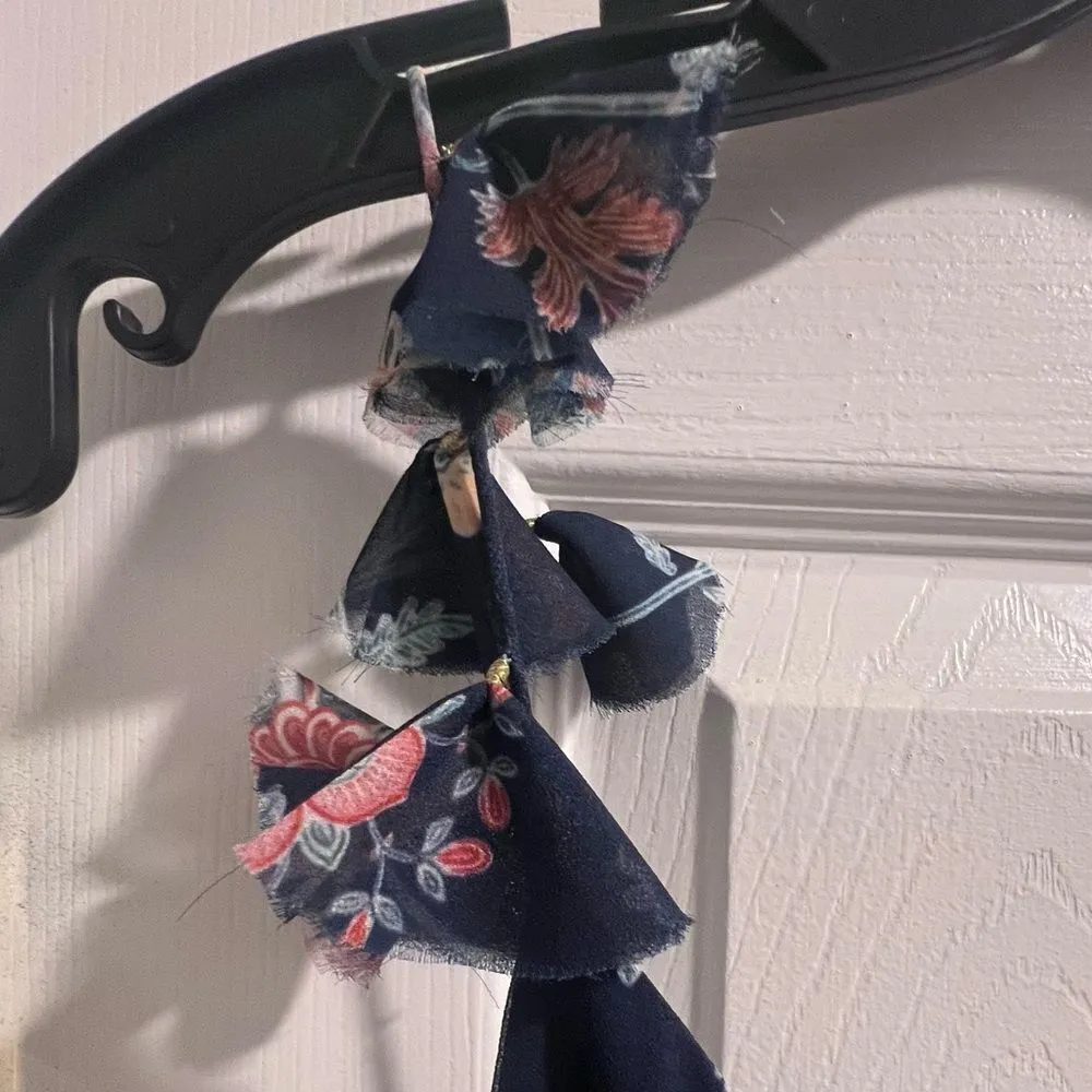 NWT sachin and Babi‎ Dalia Eastern Gouache Botanical Floral Tiered Dress Sz 8 - Image 7