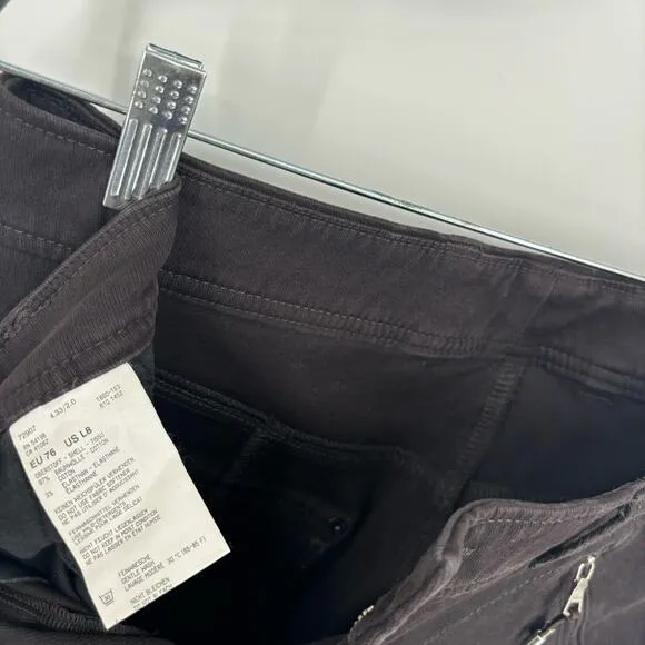 Bogner Pants Size 8 Chocolate Brown‎ Zippered Pockets Straight Leg Brown - Image 10